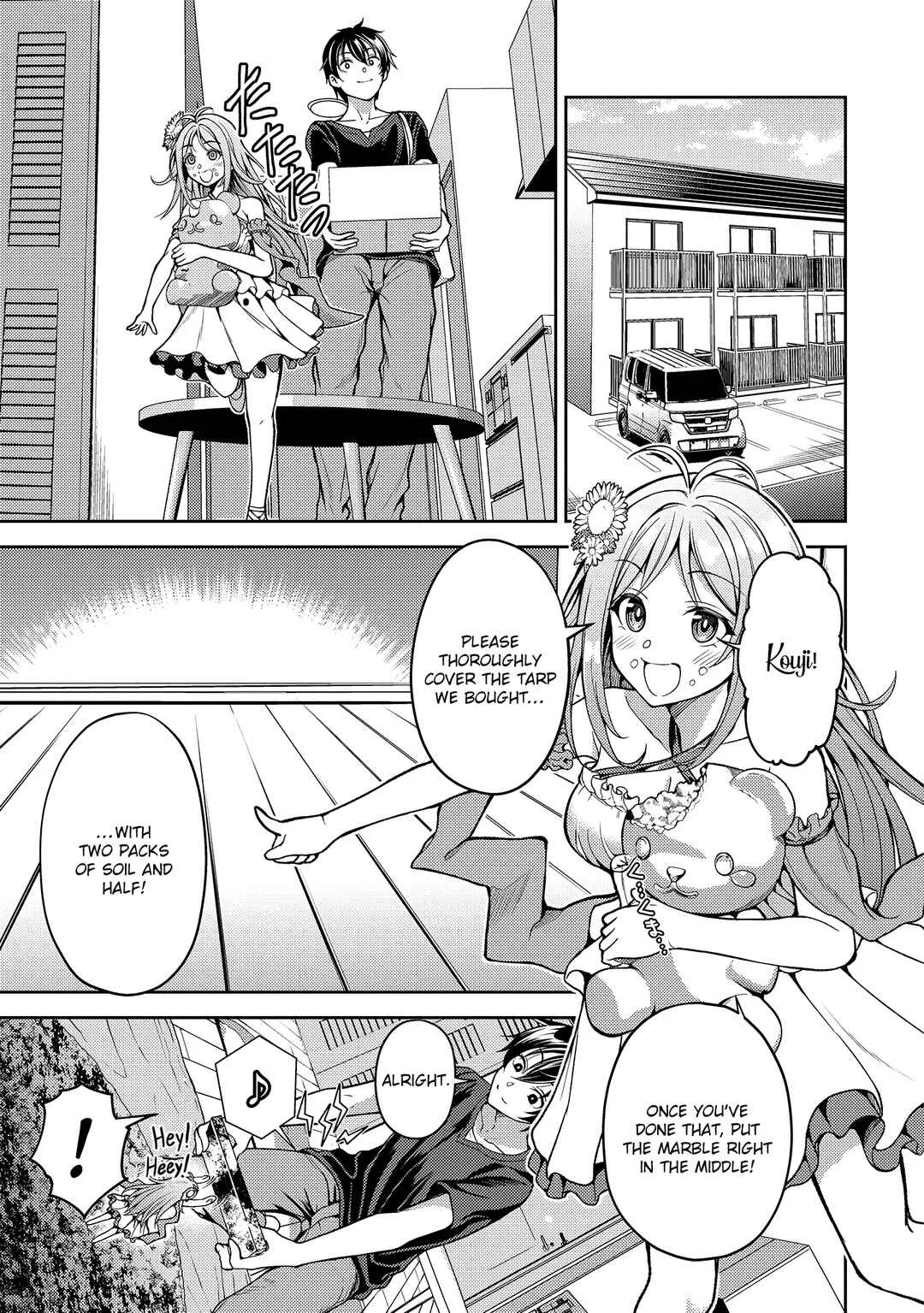 Saibai Megami! - Risoukyou wo Shuufuku Shiyou Chapter 1: Off to the Utopia! First of All, We Need to Do the Necessary Preparations! - Page 17