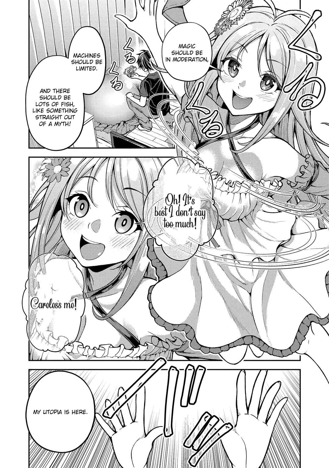 Saibai Megami! - Risoukyou wo Shuufuku Shiyou Chapter 1: Off to the Utopia! First of All, We Need to Do the Necessary Preparations! - Page 30