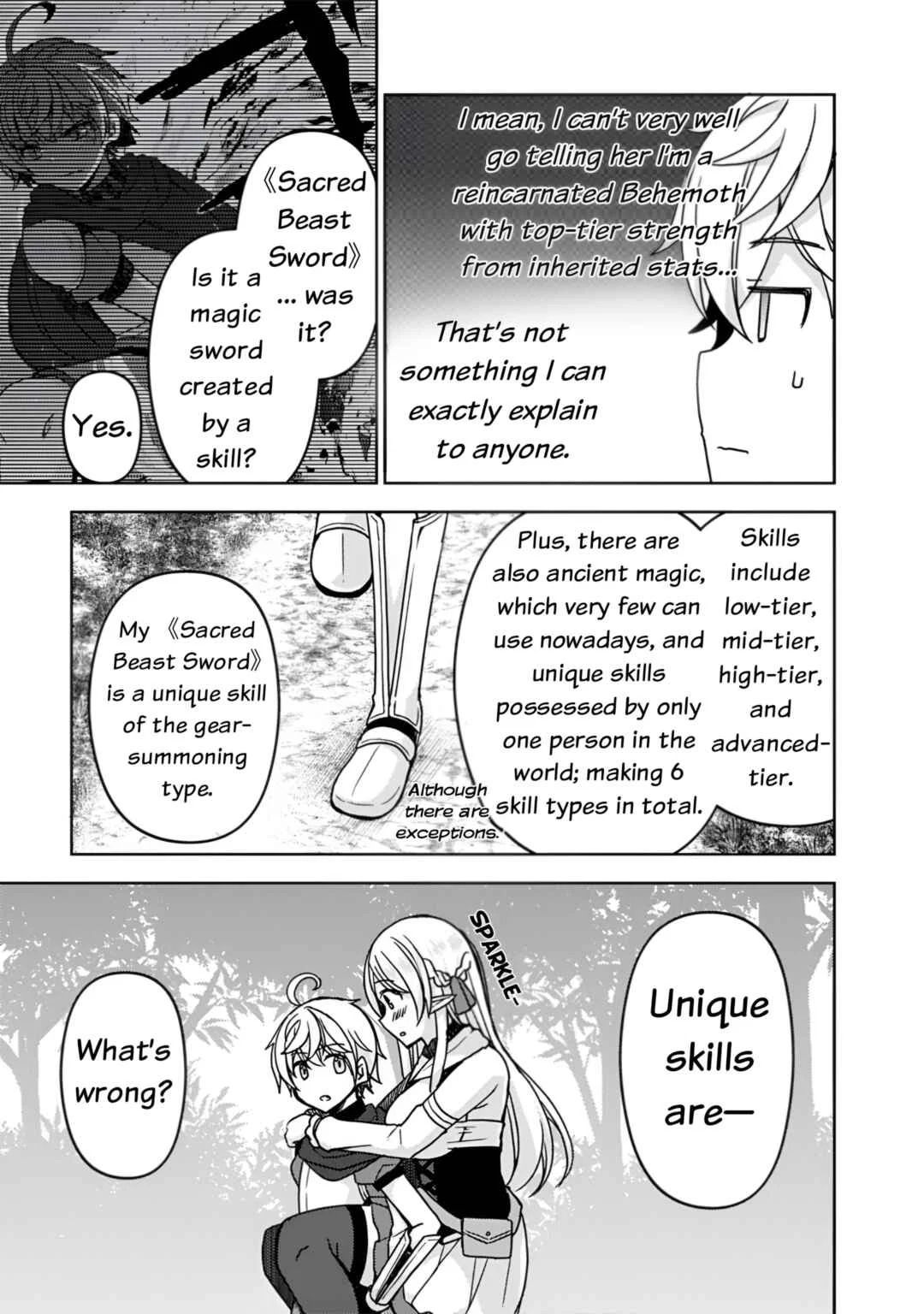 "Saikyou Status" wo Hikitsuide Ningen ni Tensei Shita Seijuu Behemoth, Yuusha no Konyakusha (Ohimesama) wo Ukkari Netotteshimau Chapter 2 - Page 24
