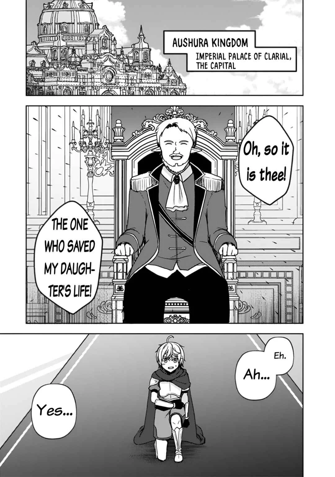 "Saikyou Status" wo Hikitsuide Ningen ni Tensei Shita Seijuu Behemoth, Yuusha no Konyakusha (Ohimesama) wo Ukkari Netotteshimau Chapter 3 - Page 1