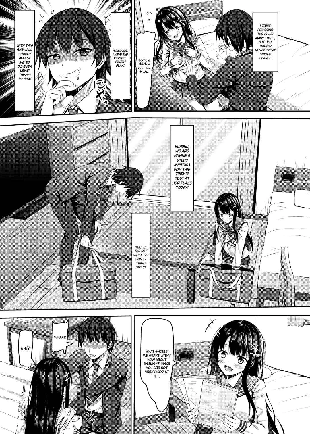 Saishoku Kenbi de Hazukashigariya na JK to Hatsu H made Chapter 1 - Page 4