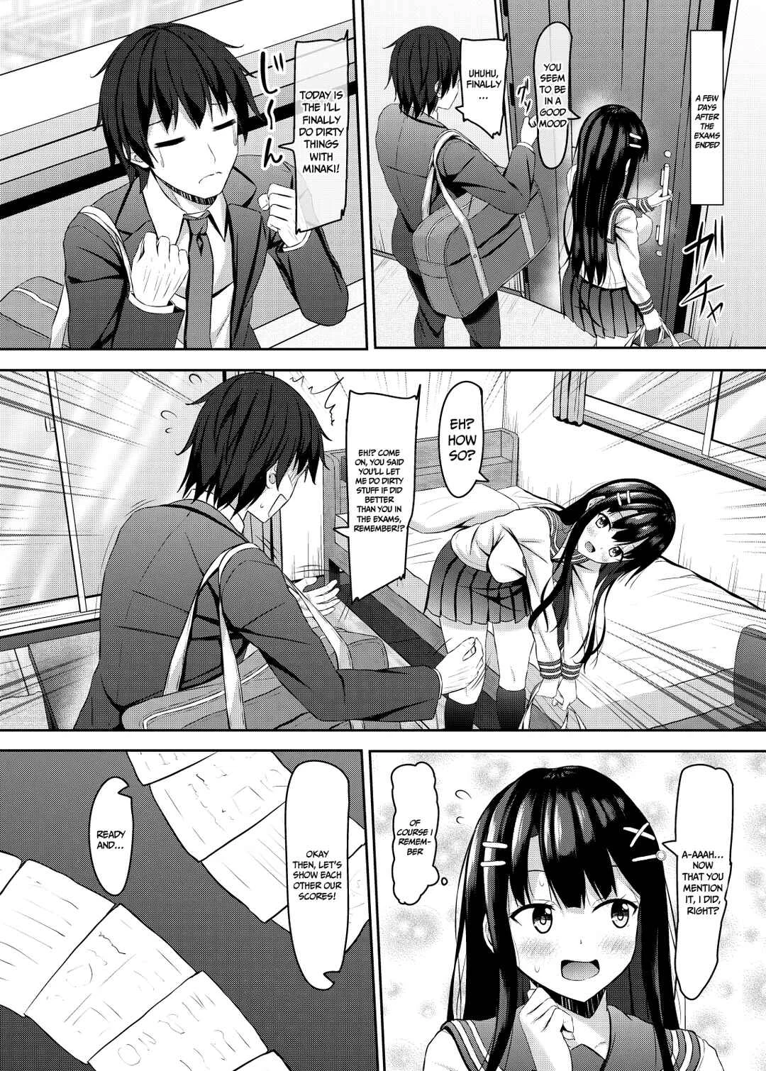 Saishoku Kenbi de Hazukashigariya na JK to Hatsu H made Chapter 1 - Page 7