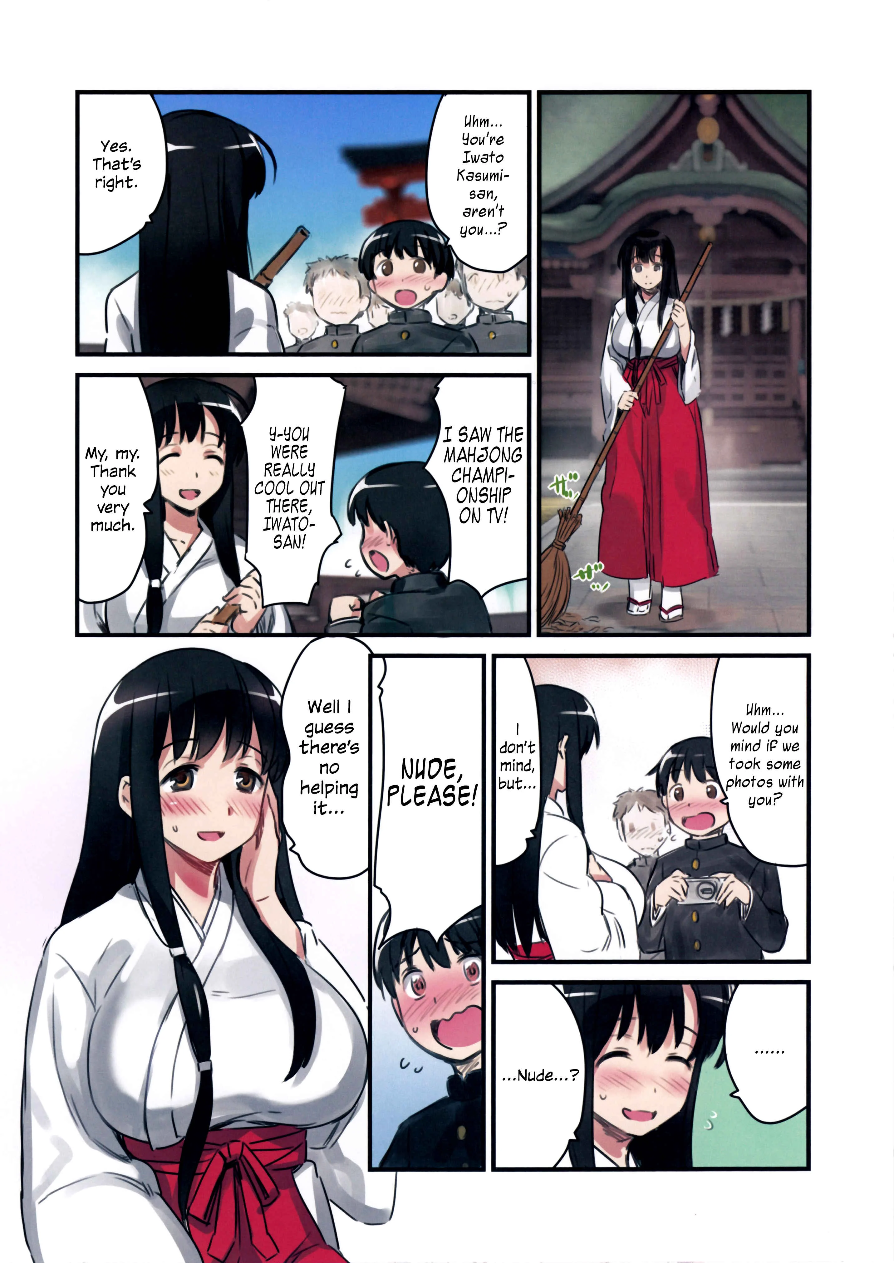 Saki - 774 Rakugaki Hon C88 (Doujinshi) Chapter 1: Oneshot - Page 2