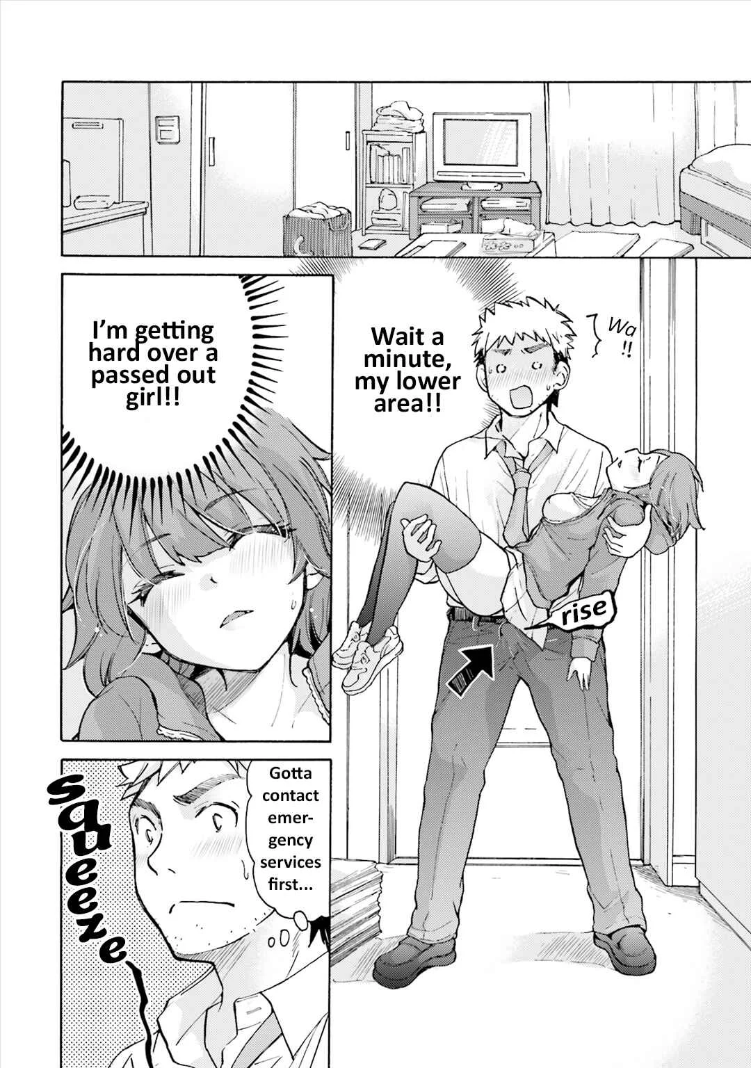 Saki-chan wa Konya mo Peko Peko Chapter 1: Chapter 1 - Page 8