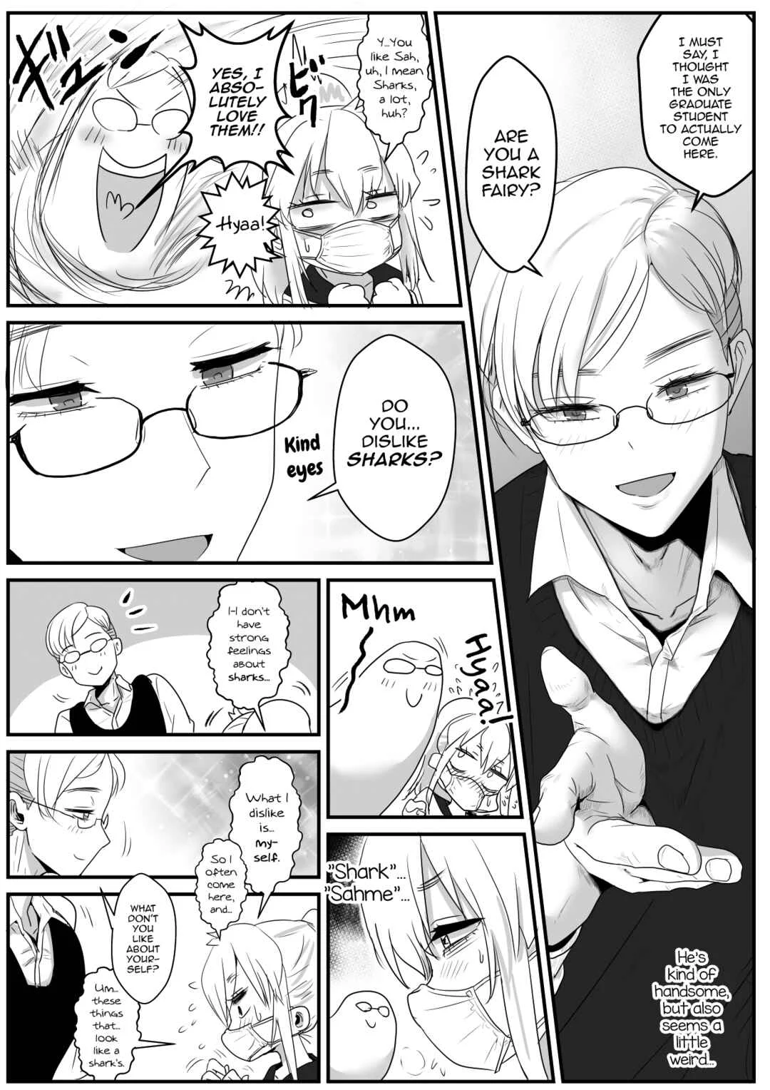 Same-kun wa Senpai to Douseiai Shitai Chapter 1 - Page 8