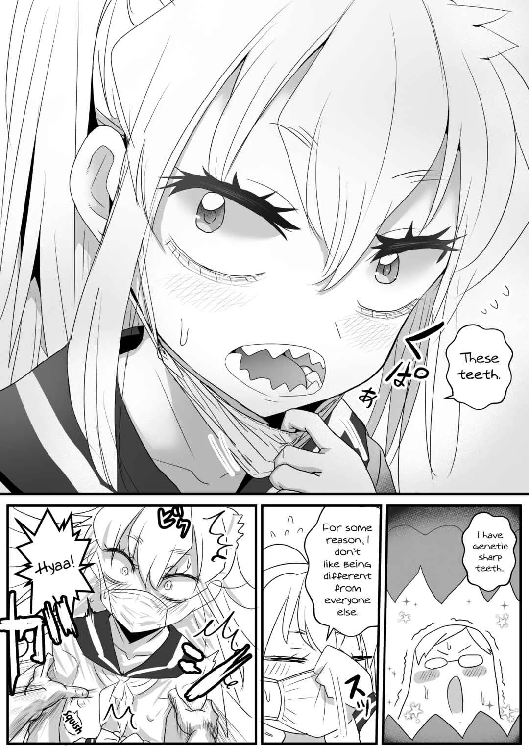 Same-kun wa Senpai to Douseiai Shitai Chapter 1 - Page 9