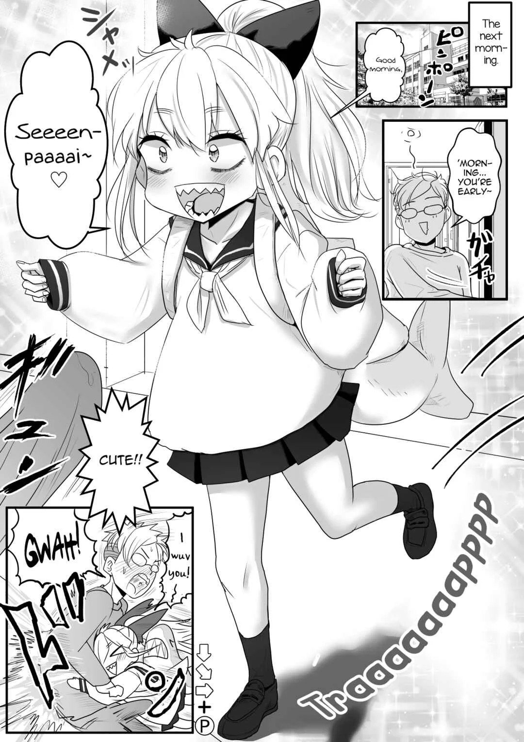 Same-kun wa Senpai to Douseiai Shitai Chapter 1 - Page 16