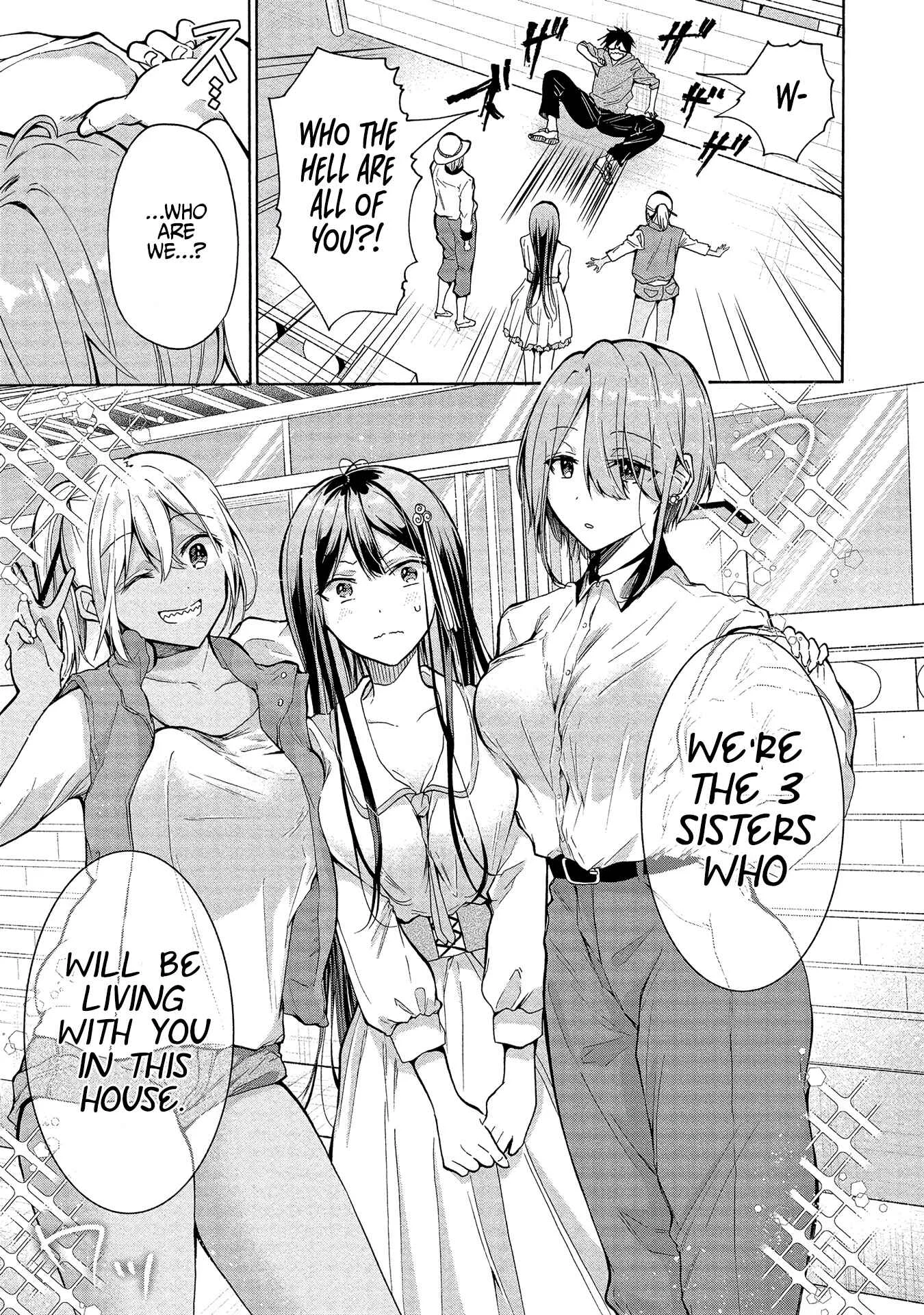 Sanshimai ga Ore wo Yuuwaku Shite Kuru!! Chapter 1: The Temptation Begins. - Page 18