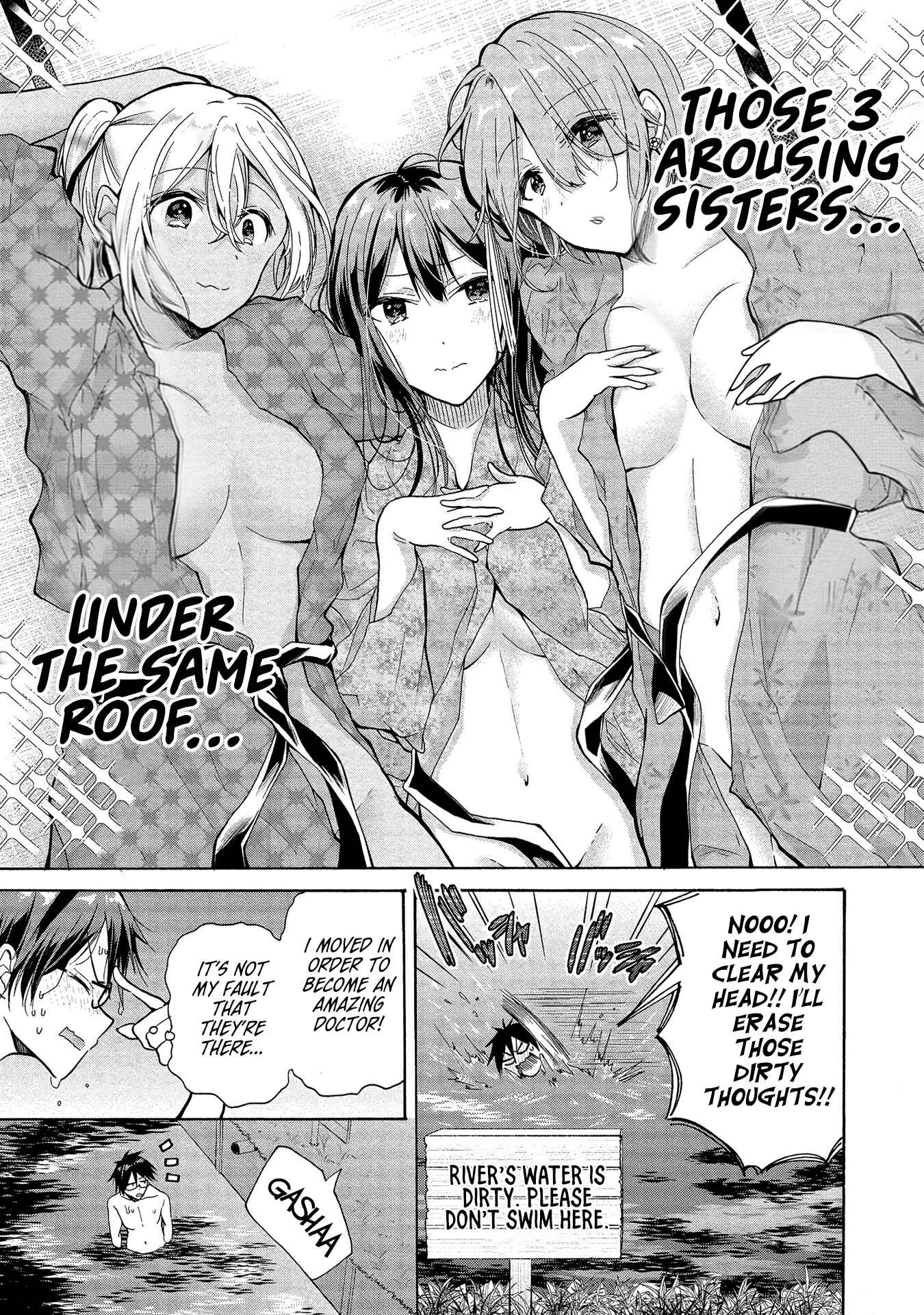 Sanshimai ga Ore wo Yuuwaku Shite Kuru!! Chapter 1: The Temptation Begins. - Page 27