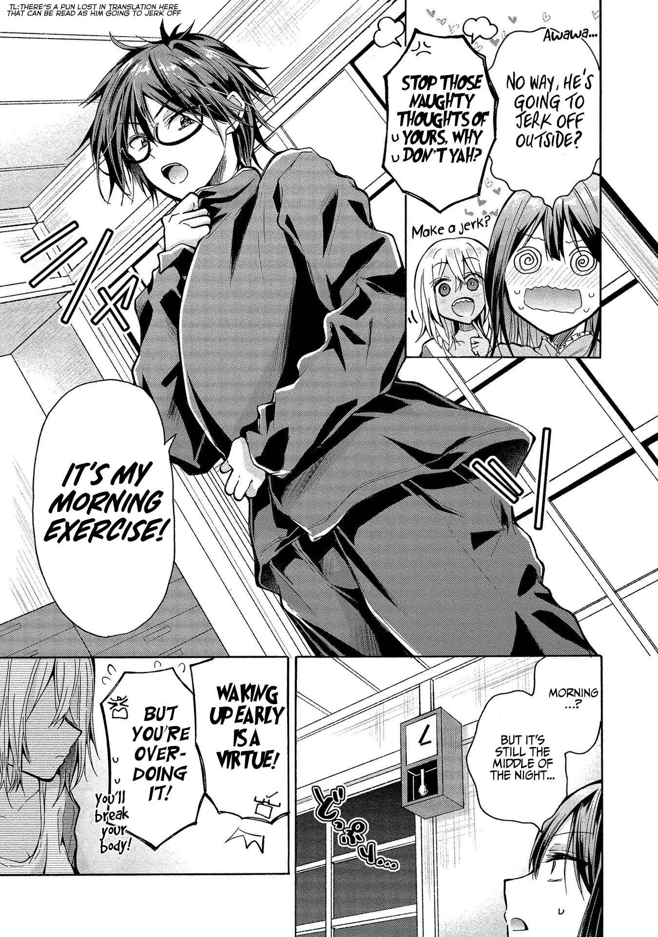Sanshimai ga Ore wo Yuuwaku Shite Kuru!! Chapter 3: Training with a Wild Girl - Page 6