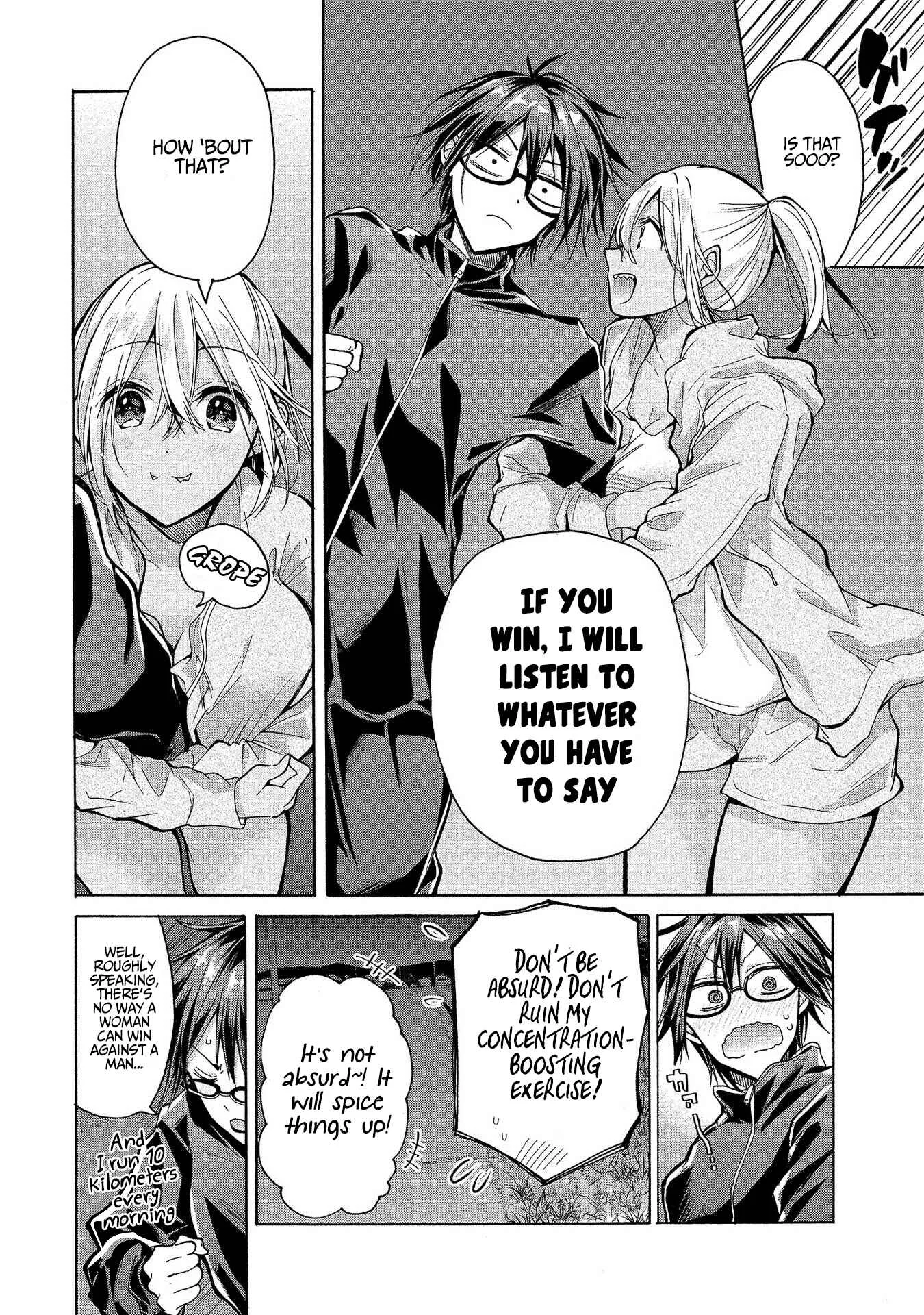 Sanshimai ga Ore wo Yuuwaku Shite Kuru!! Chapter 3: Training with a Wild Girl - Page 11