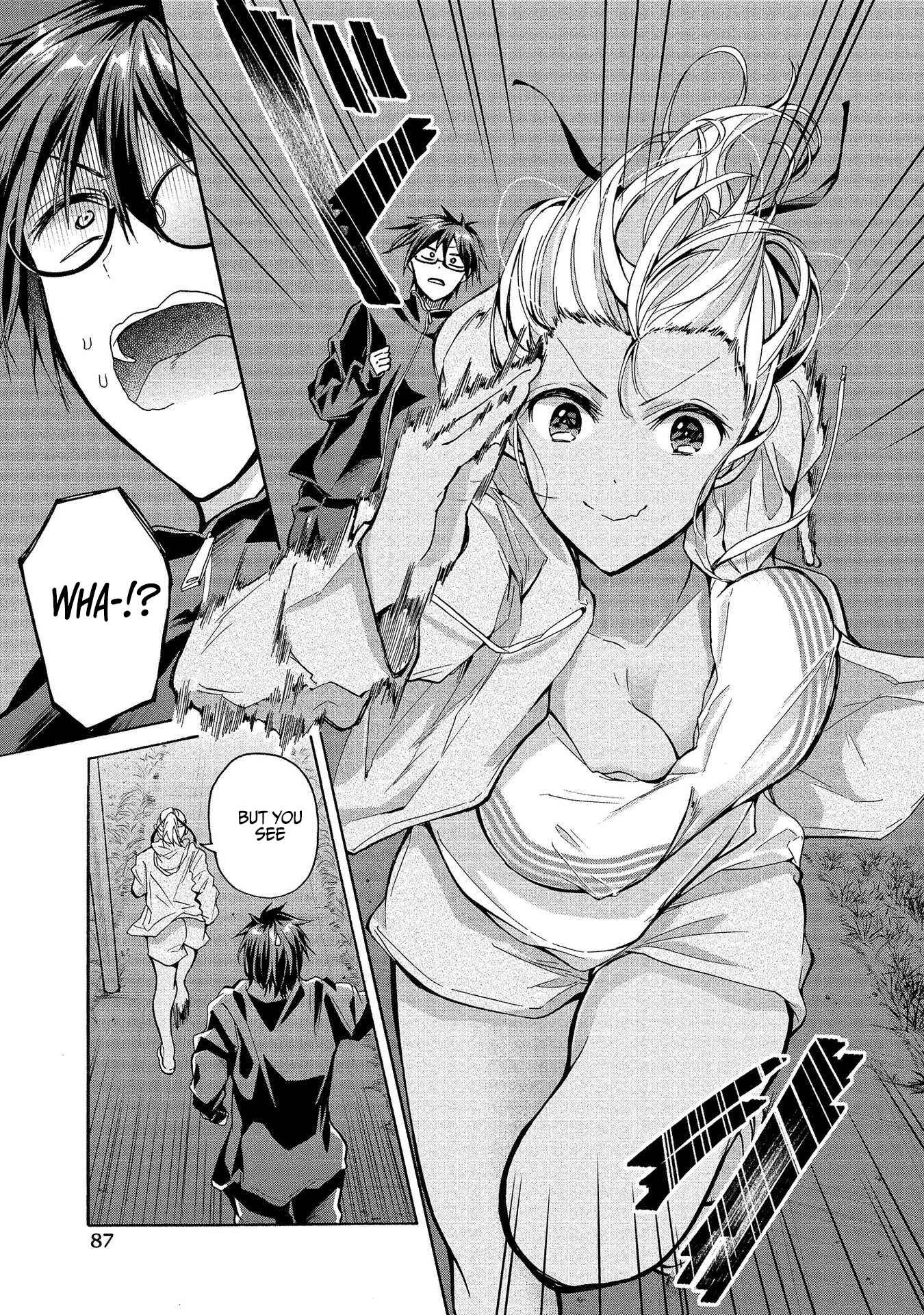 Sanshimai ga Ore wo Yuuwaku Shite Kuru!! Chapter 3: Training with a Wild Girl - Page 12