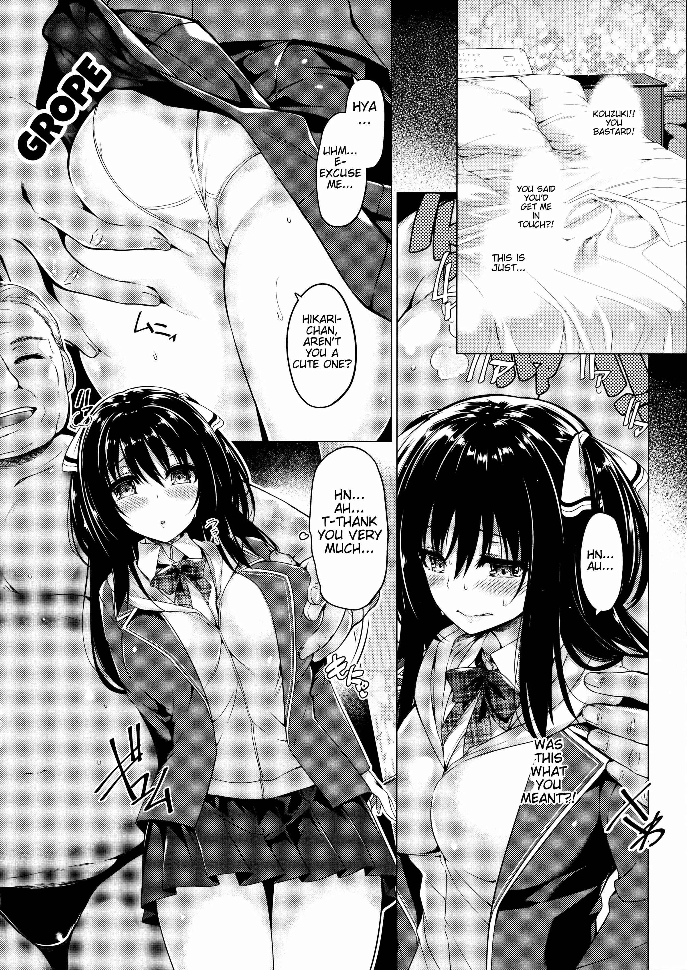 Sanshoku Hirune Tsuki TS Chapter 1: OneshotSanshoku Hirune Tsuki TS - Page 7