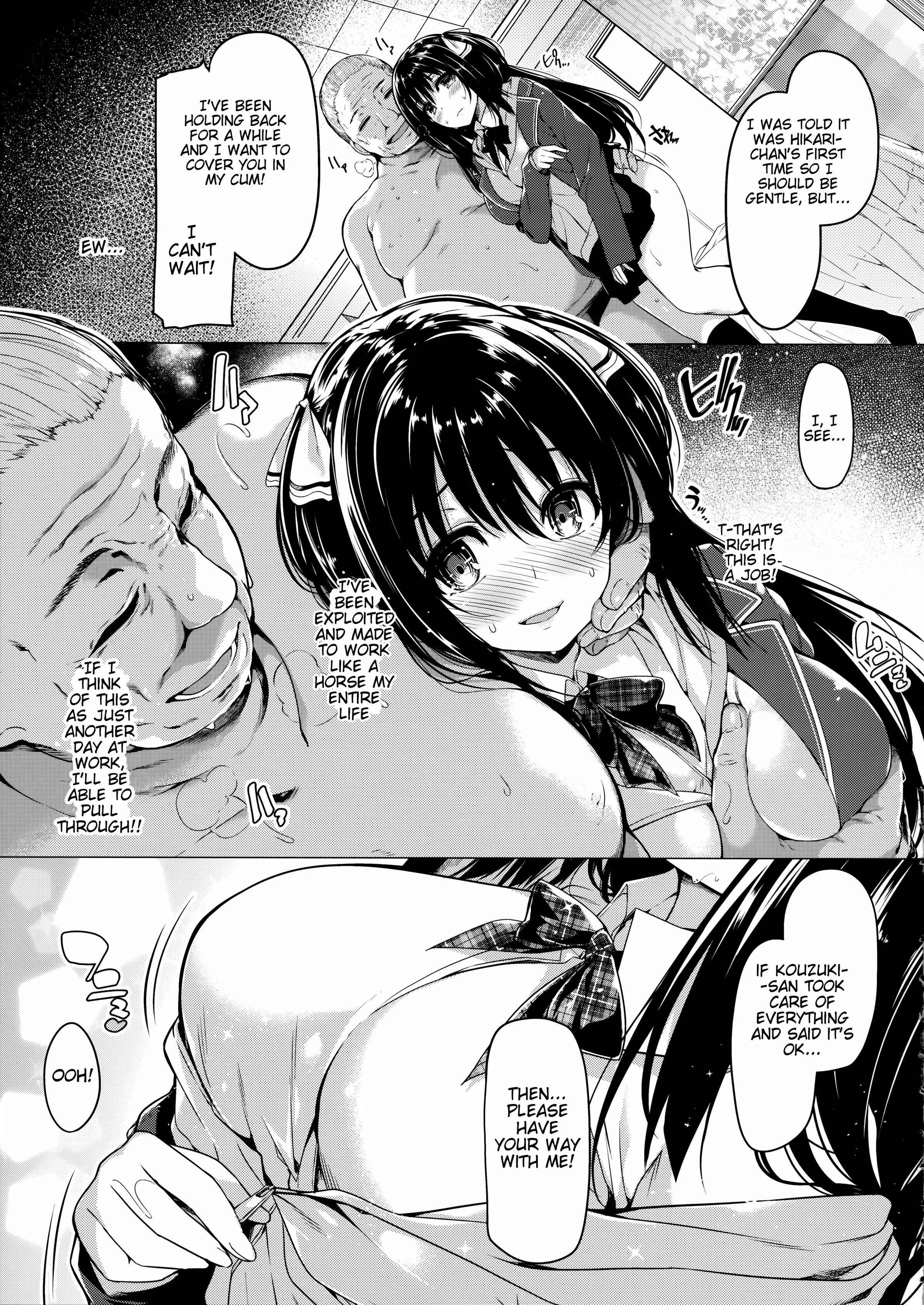 Sanshoku Hirune Tsuki TS Chapter 1: OneshotSanshoku Hirune Tsuki TS - Page 8