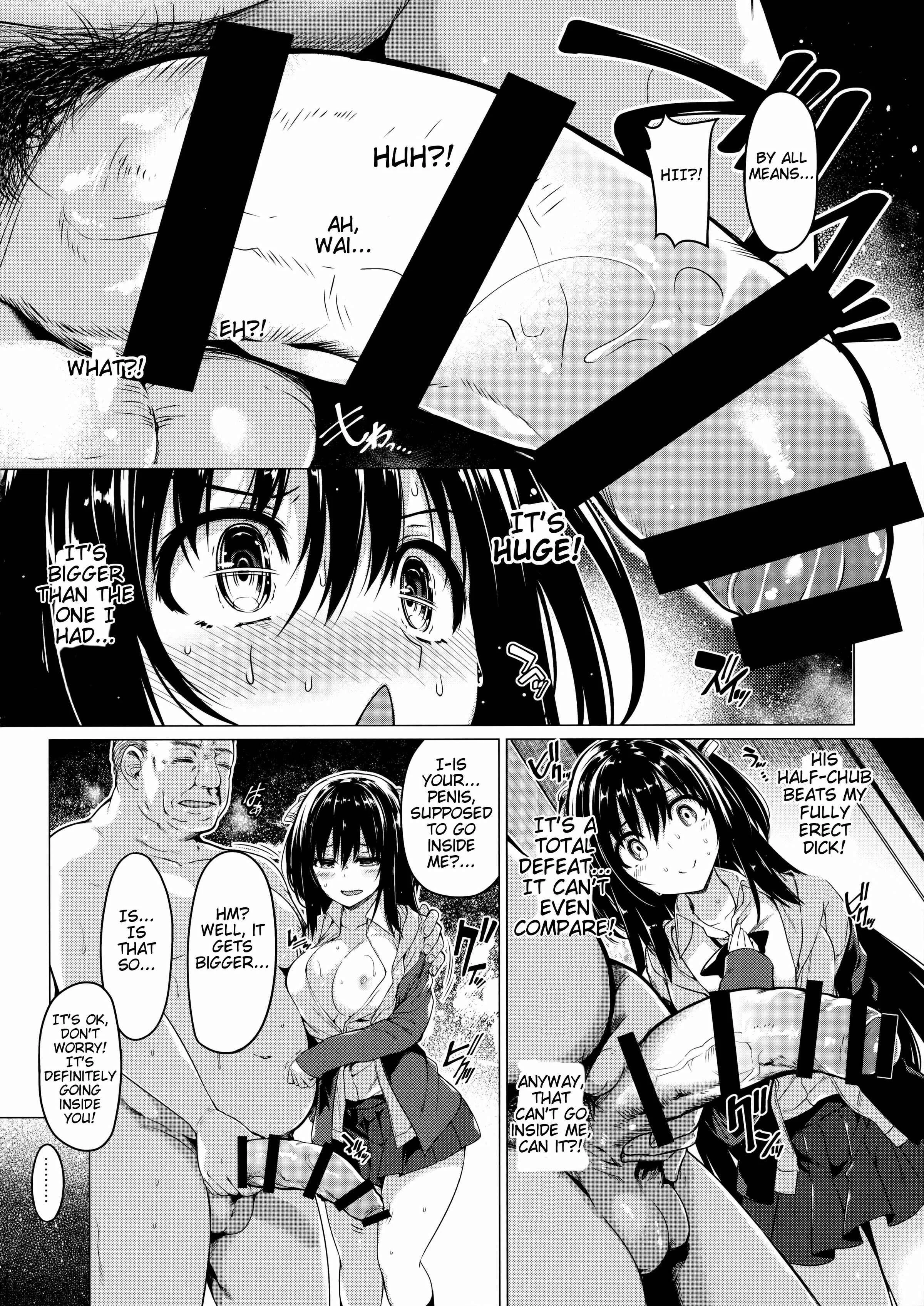 Sanshoku Hirune Tsuki TS Chapter 1: OneshotSanshoku Hirune Tsuki TS - Page 9