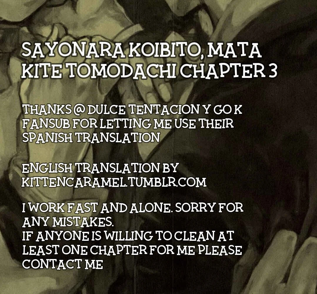 Sayonara Koibito, Mata Kite Tomodachi Chapter 3 - Page 1