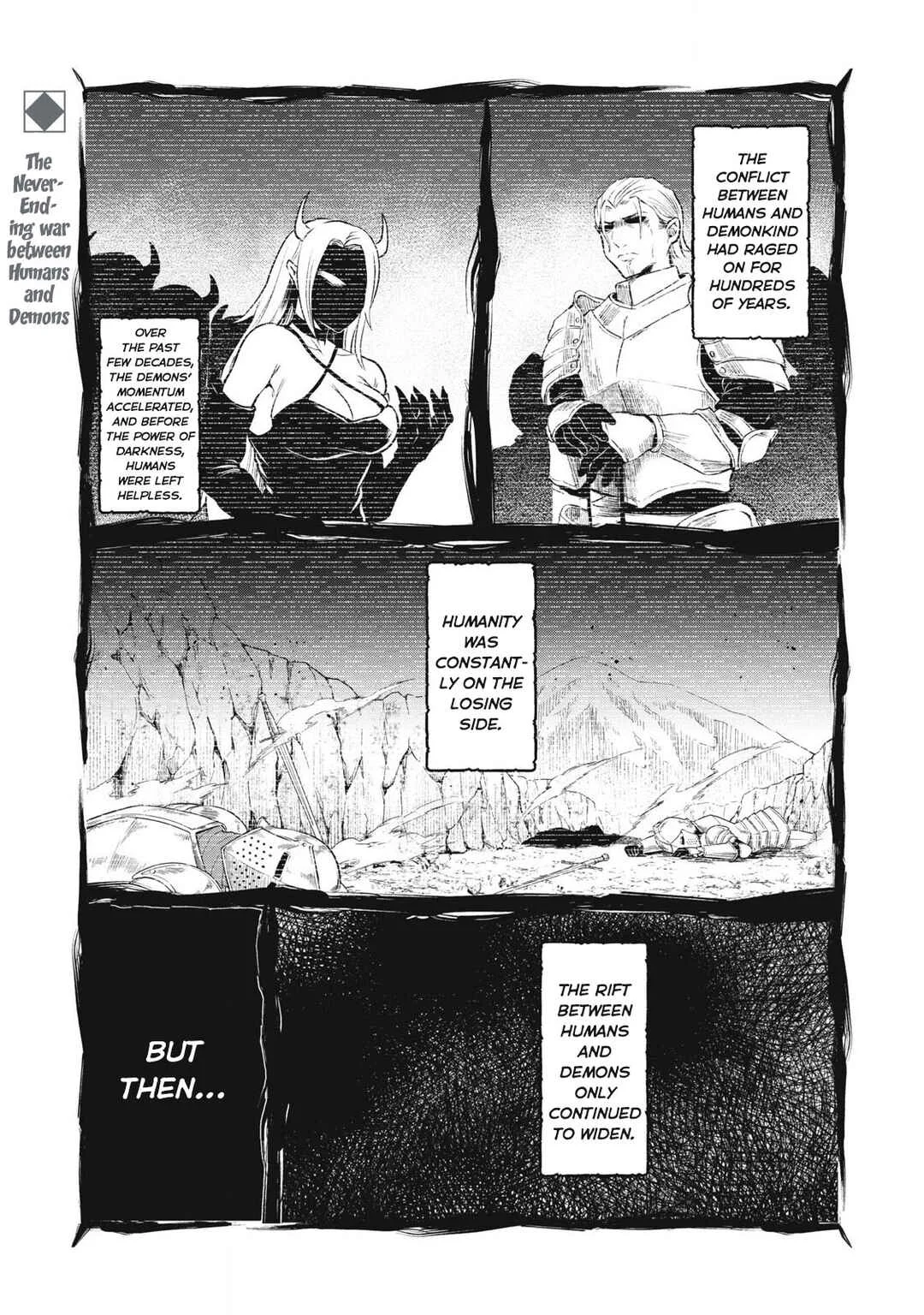 Sei-jun Ecstasy: XXX Shinai to Derarenai Heya de Mazoku o Buttaoshimasu Chapter 1: Darkness, Light and Ecstasy - Page 2