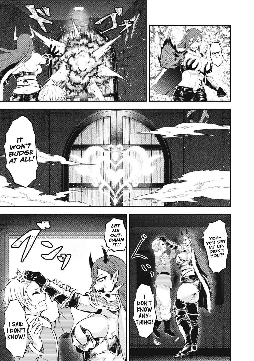 Sei-jun Ecstasy: XXX Shinai to Derarenai Heya de Mazoku o Buttaoshimasu Chapter 1: Darkness, Light and Ecstasy - Page 19