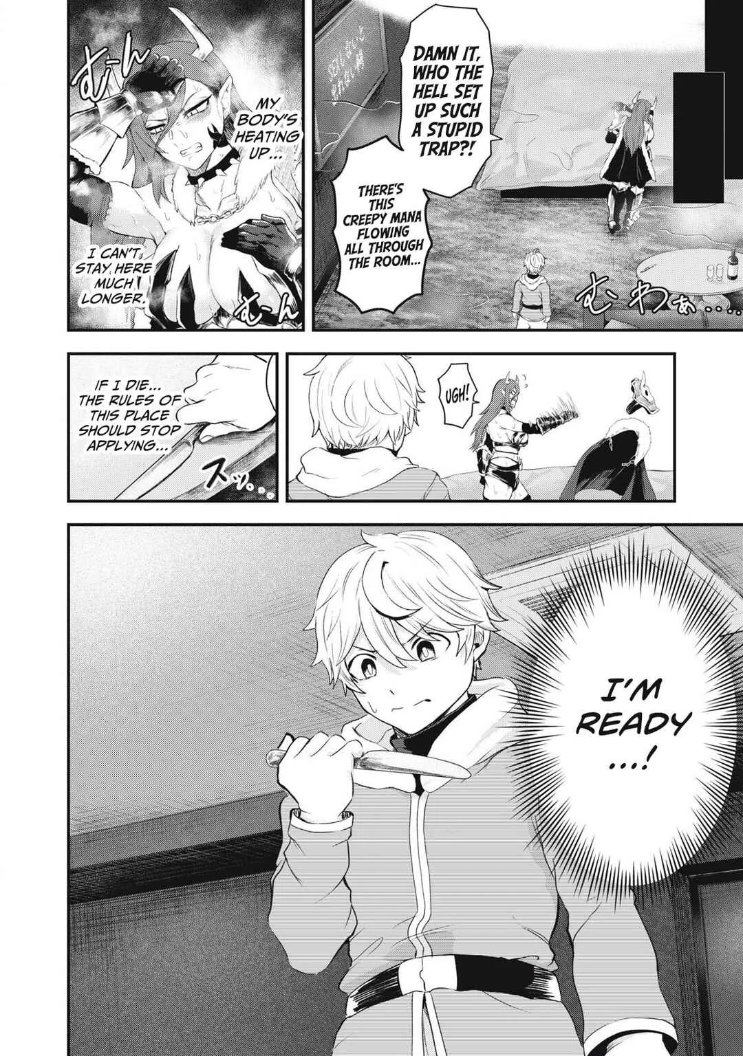 Sei-jun Ecstasy: XXX Shinai to Derarenai Heya de Mazoku o Buttaoshimasu Chapter 1: Darkness, Light and Ecstasy - Page 22