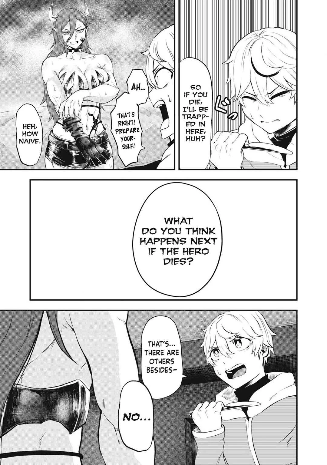Sei-jun Ecstasy: XXX Shinai to Derarenai Heya de Mazoku o Buttaoshimasu Chapter 1: Darkness, Light and Ecstasy - Page 23