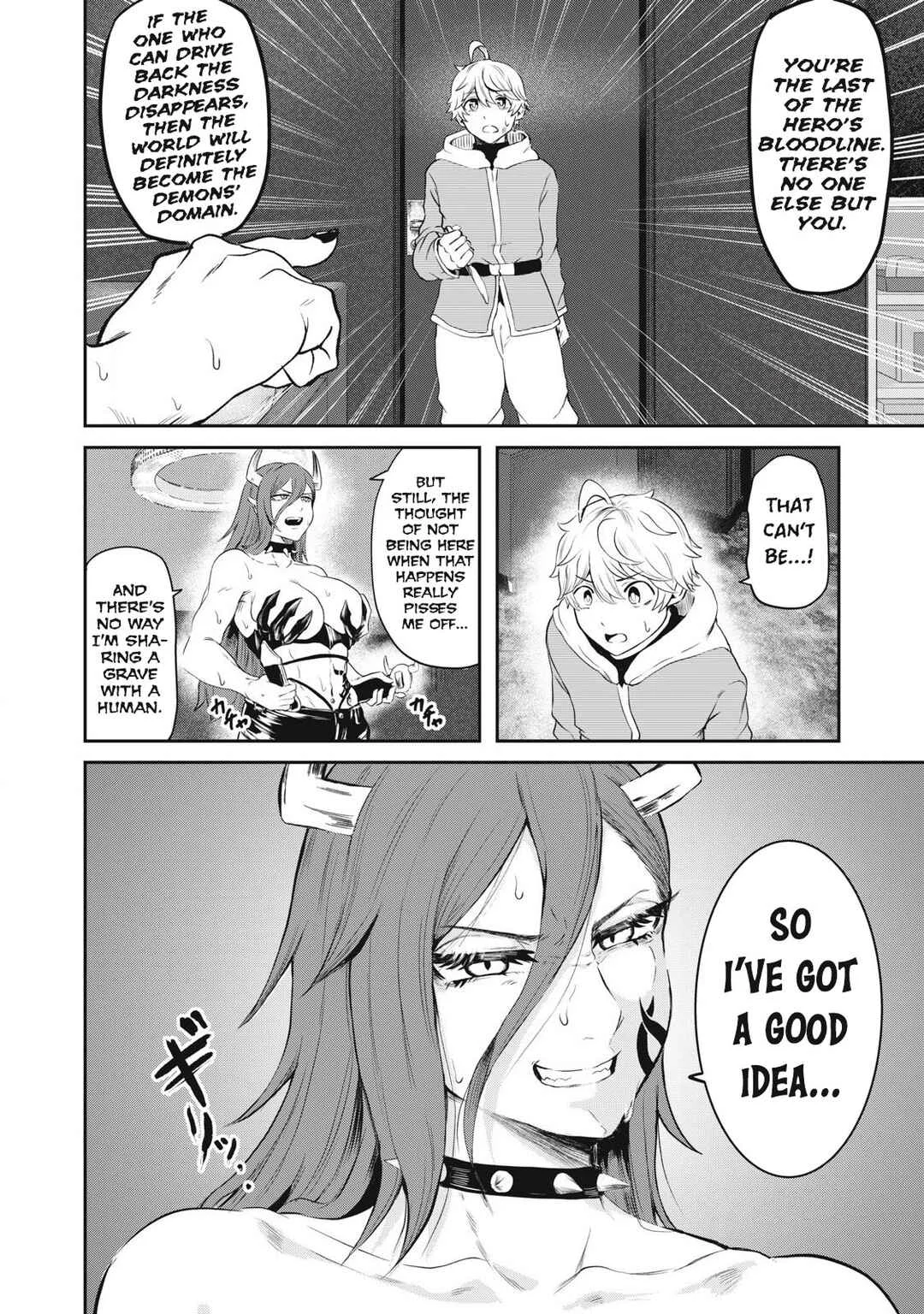 Sei-jun Ecstasy: XXX Shinai to Derarenai Heya de Mazoku o Buttaoshimasu Chapter 1: Darkness, Light and Ecstasy - Page 24