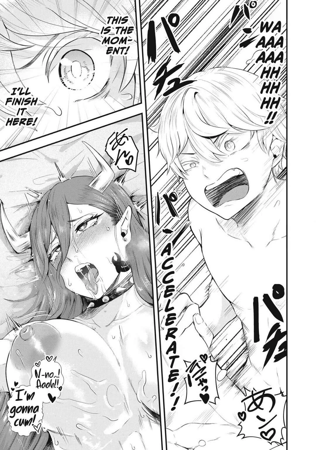 Sei-jun Ecstasy: XXX Shinai to Derarenai Heya de Mazoku o Buttaoshimasu Chapter 1: Darkness, Light and Ecstasy - Page 41