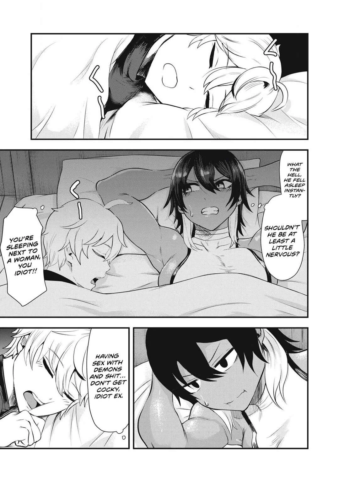 Sei-jun Ecstasy: XXX Shinai to Derarenai Heya de Mazoku o Buttaoshimasu Chapter 2: Dubious Deeds - Page 8