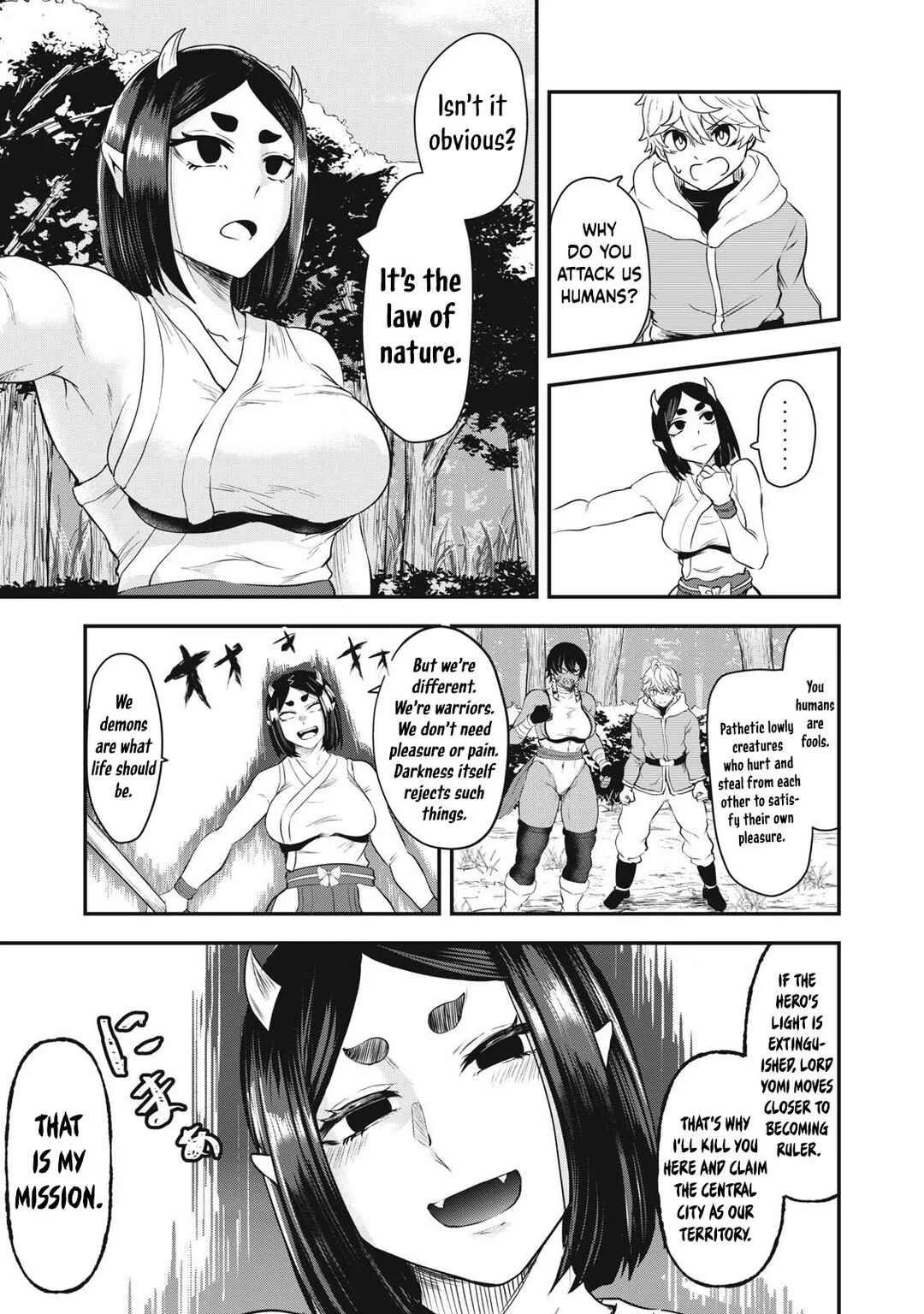 Sei-jun Ecstasy: XXX Shinai to Derarenai Heya de Mazoku o Buttaoshimasu Chapter 2: Dubious Deeds - Page 30