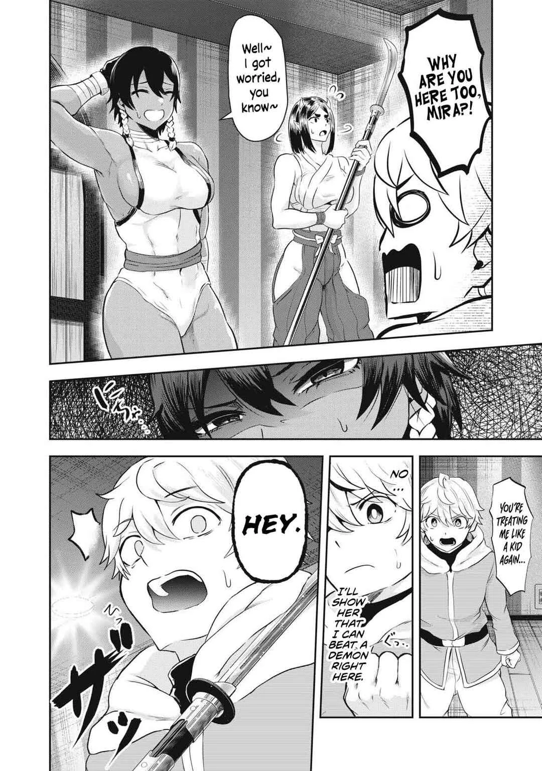 Sei-jun Ecstasy: XXX Shinai to Derarenai Heya de Mazoku o Buttaoshimasu Chapter 3: Your Name! - Page 3