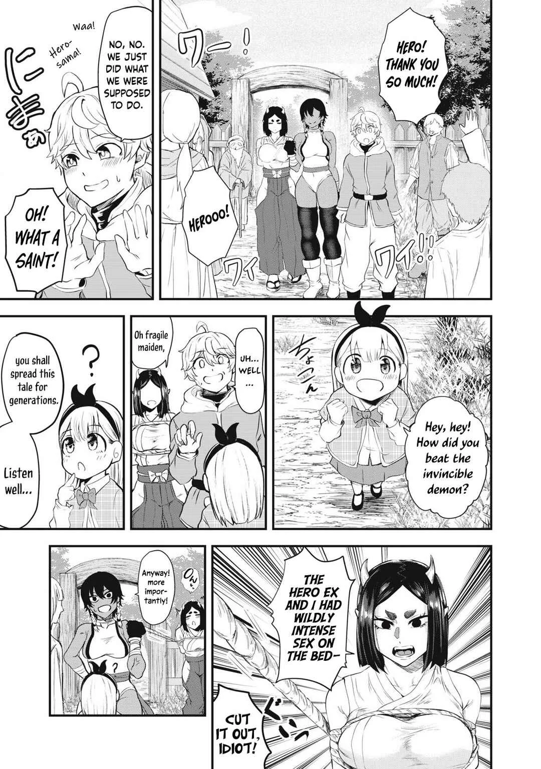 Sei-jun Ecstasy: XXX Shinai to Derarenai Heya de Mazoku o Buttaoshimasu Chapter 4: Body of a Kid, Mind of an Adult - Page 2