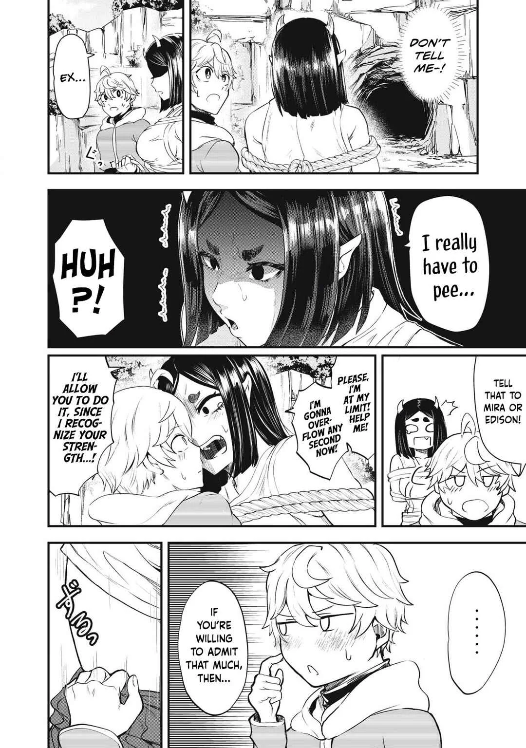 Sei-jun Ecstasy: XXX Shinai to Derarenai Heya de Mazoku o Buttaoshimasu Chapter 5: The Impregnable - Page 5