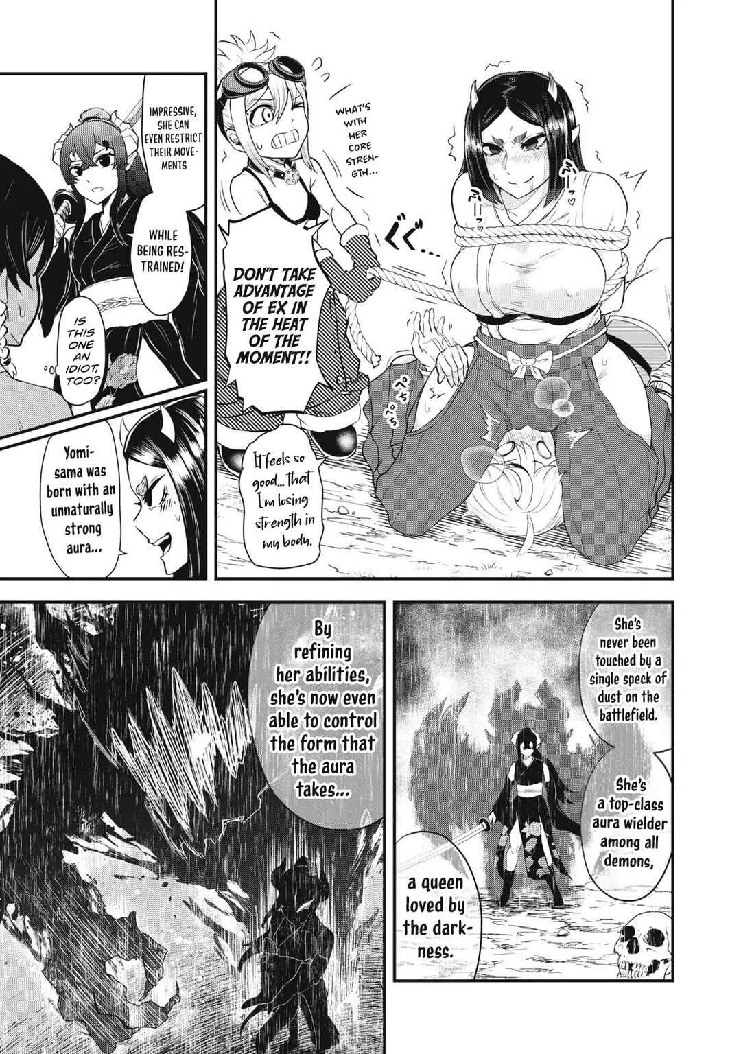 Sei-jun Ecstasy: XXX Shinai to Derarenai Heya de Mazoku o Buttaoshimasu Chapter 5: The Impregnable - Page 13