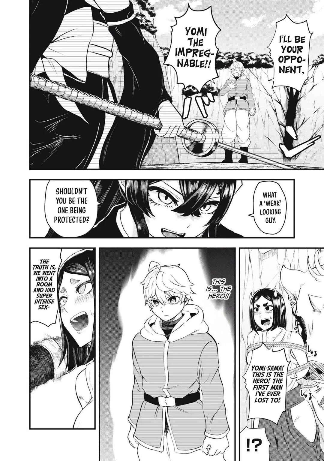 Sei-jun Ecstasy: XXX Shinai to Derarenai Heya de Mazoku o Buttaoshimasu Chapter 5: The Impregnable - Page 18