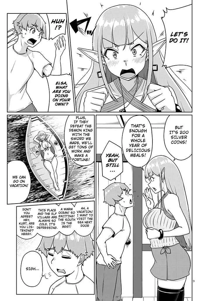 Seieki Kajiya no Eroranta Chapter 2.1 - Page 9