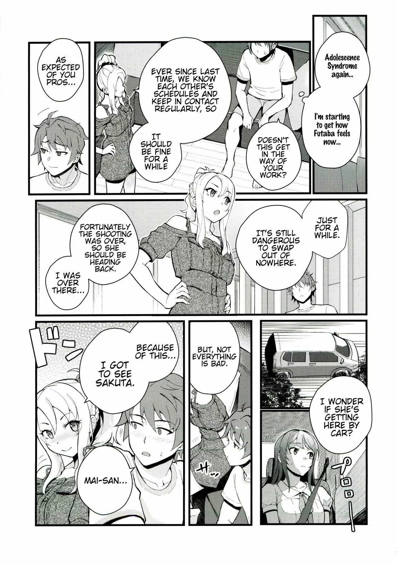 Seishun Buta Yarou wa Bunny Girl Senpai no Yume o Minai - Sisters Panic (Doujinshi) Chapter 1 - Page 6