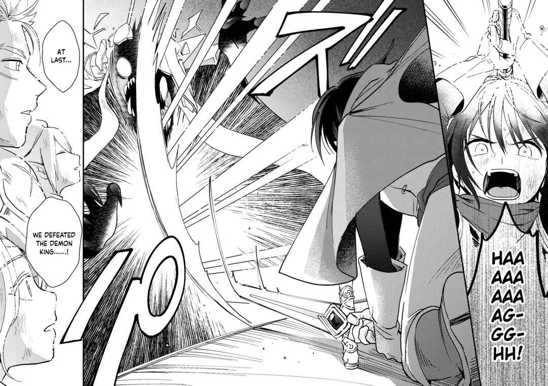 Sekai ga Heiwa ni Natta node Yuusha (Jitsu wa ♀) ni Kyuukon Shita Kekka Chapter 1 - Page 4