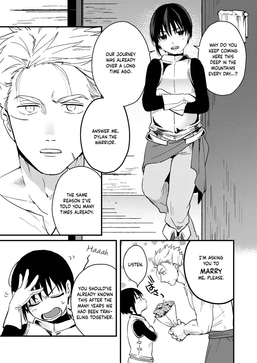 Sekai ga Heiwa ni Natta node Yuusha (Jitsu wa ♀) ni Kyuukon Shita Kekka Chapter 1 - Page 6