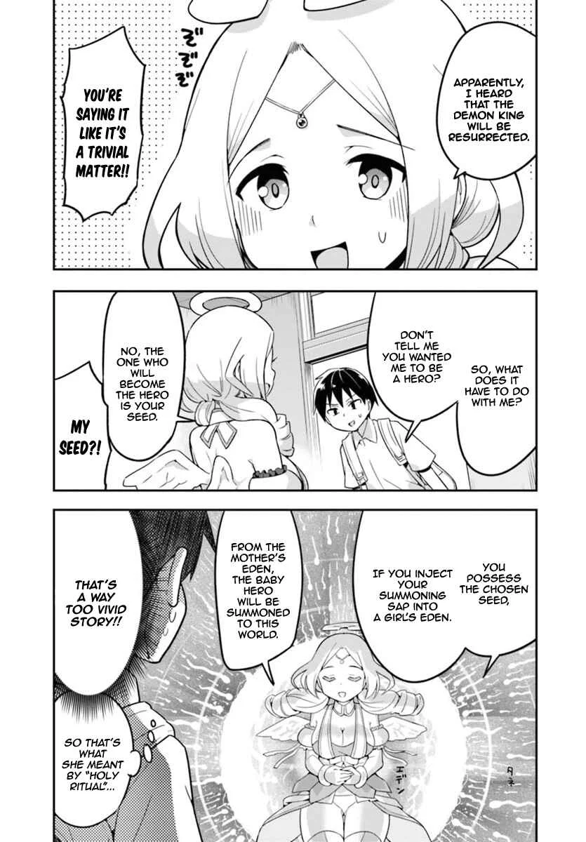 Sekai wo Sukuu Tame ni Watashi to Asa Chun Dekimasu ka? Chapter 1 - Page 10