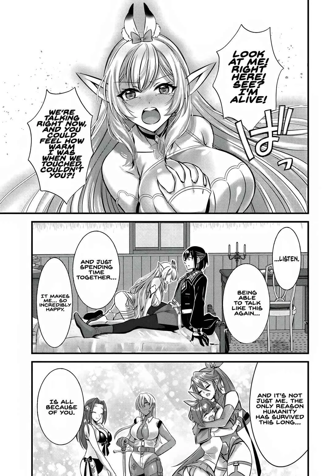 Sen'otome-tachi to Kizuku Moto-Teihen Murabito no Saikyou Harem ~Suumannin no Onna ni Taishi, Otoko wa Ore Hitori~ Chapter 4 - Page 23