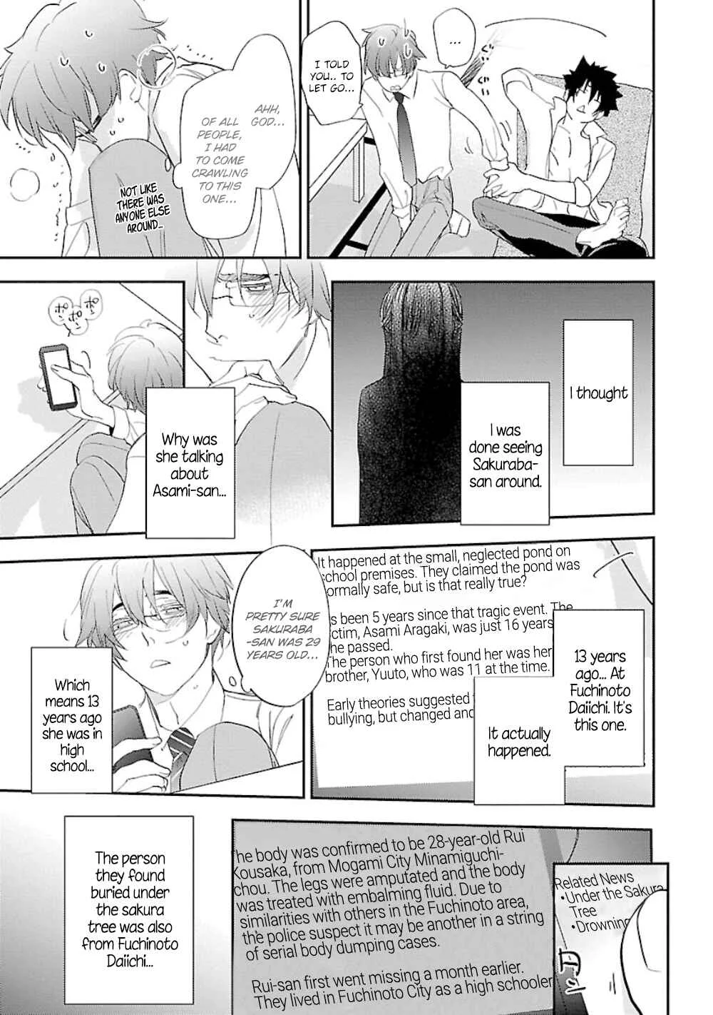 Sensei, Kowai Hanashi Shimasenka? Chapter 5: 5th Story - Page 22