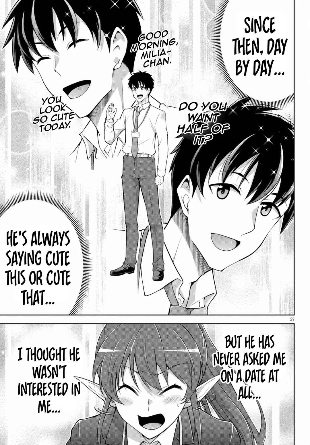 Shakaijin ga Kizuku Ajin Harem: Toudo 200% no Ecchi na Romcom wo Anata ni Chapter 1 - Page 24