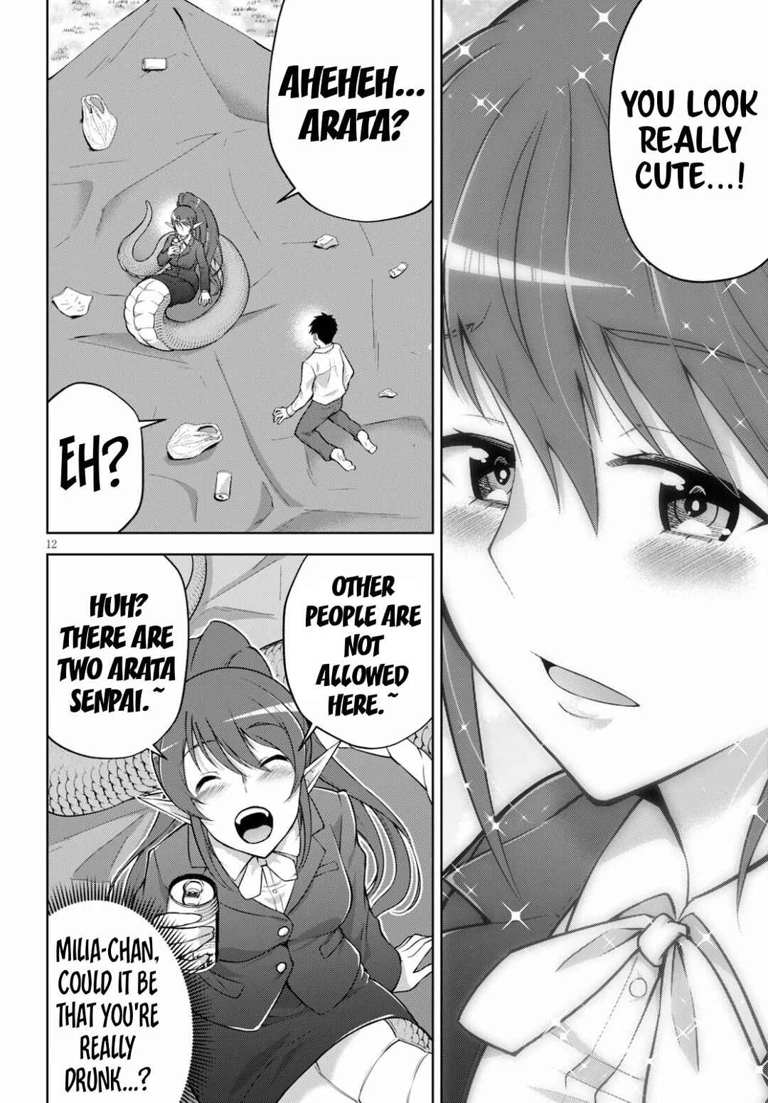 Shakaijin ga Kizuku Ajin Harem: Toudo 200% no Ecchi na Romcom wo Anata ni Chapter 2 - Page 12