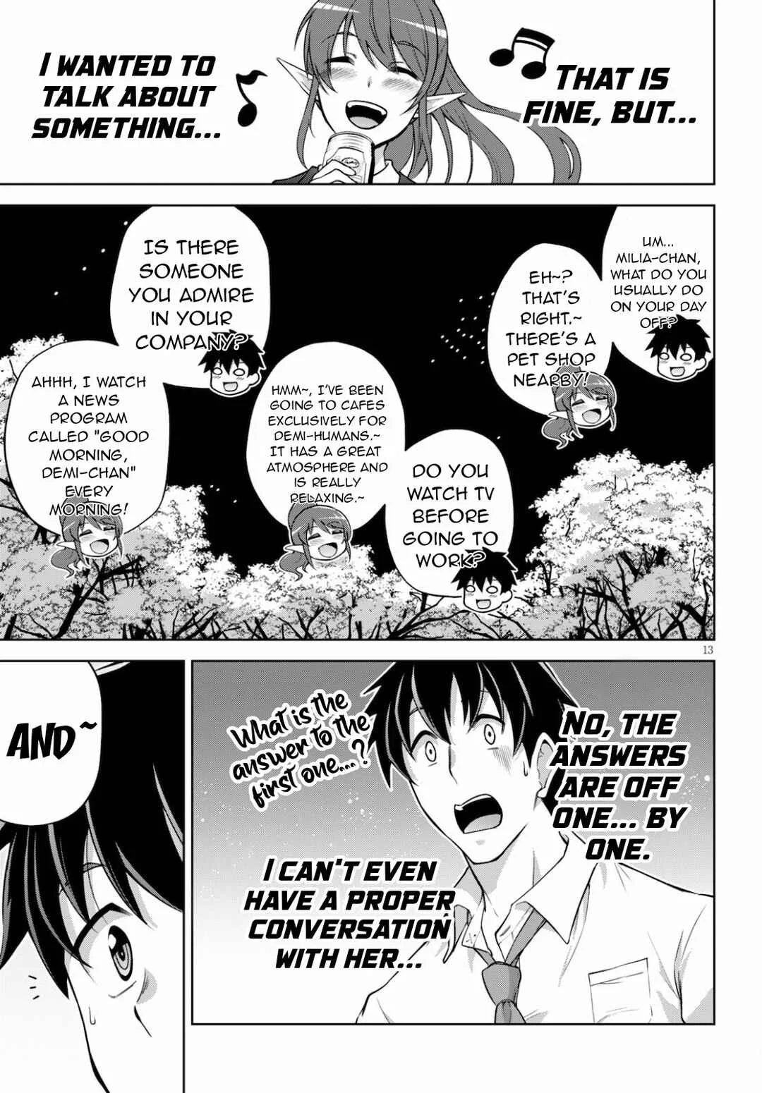 Shakaijin ga Kizuku Ajin Harem: Toudo 200% no Ecchi na Romcom wo Anata ni Chapter 2 - Page 13