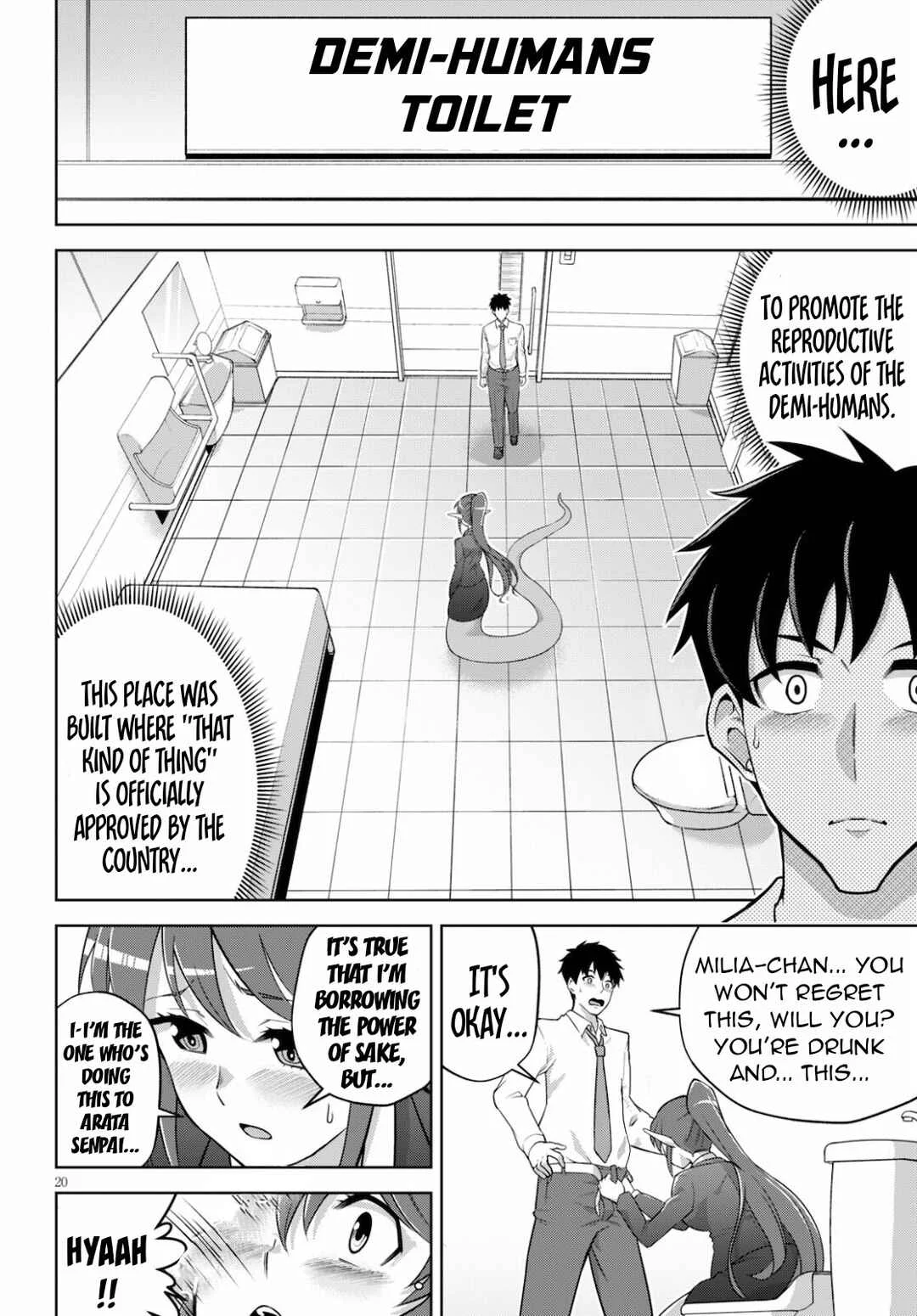 Shakaijin ga Kizuku Ajin Harem: Toudo 200% no Ecchi na Romcom wo Anata ni Chapter 2 - Page 20