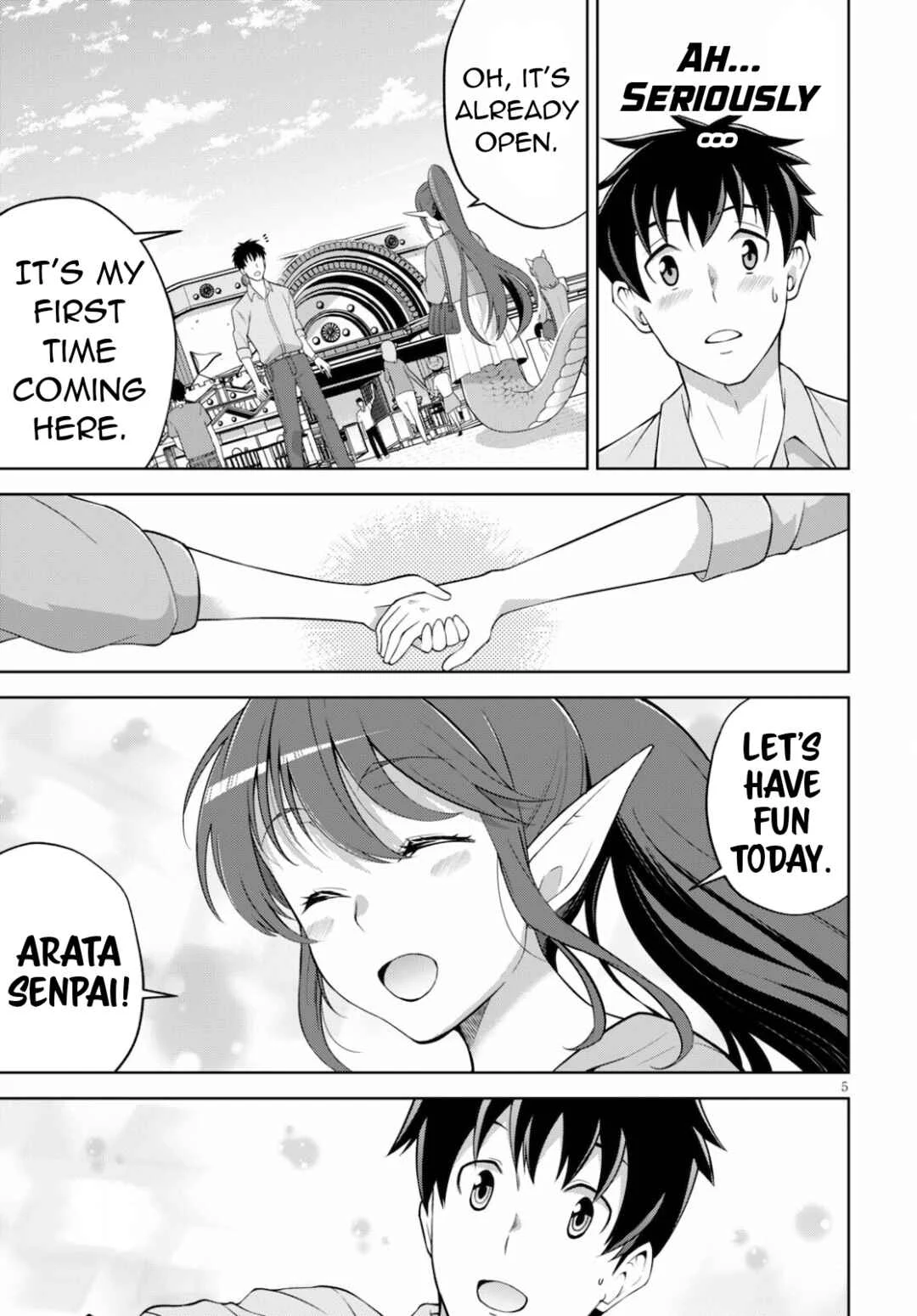 Shakaijin ga Kizuku Ajin Harem: Toudo 200% no Ecchi na Romcom wo Anata ni Chapter 3 - Page 5