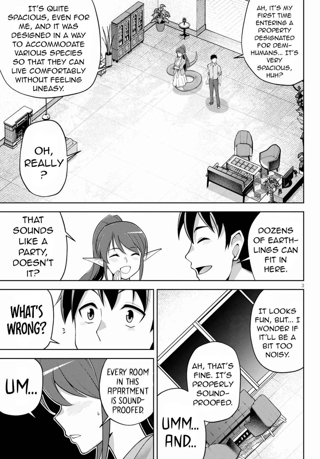 Shakaijin ga Kizuku Ajin Harem: Toudo 200% no Ecchi na Romcom wo Anata ni Chapter 4 - Page 3