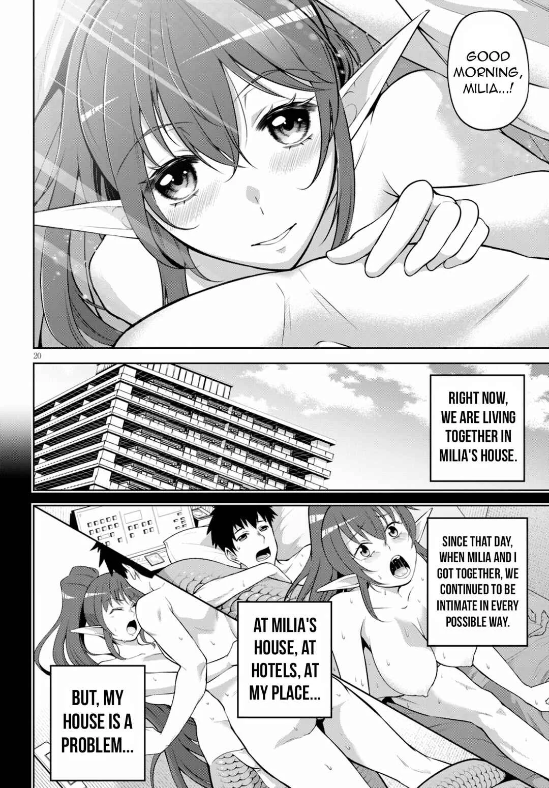 Shakaijin ga Kizuku Ajin Harem: Toudo 200% no Ecchi na Romcom wo Anata ni Chapter 4 - Page 19