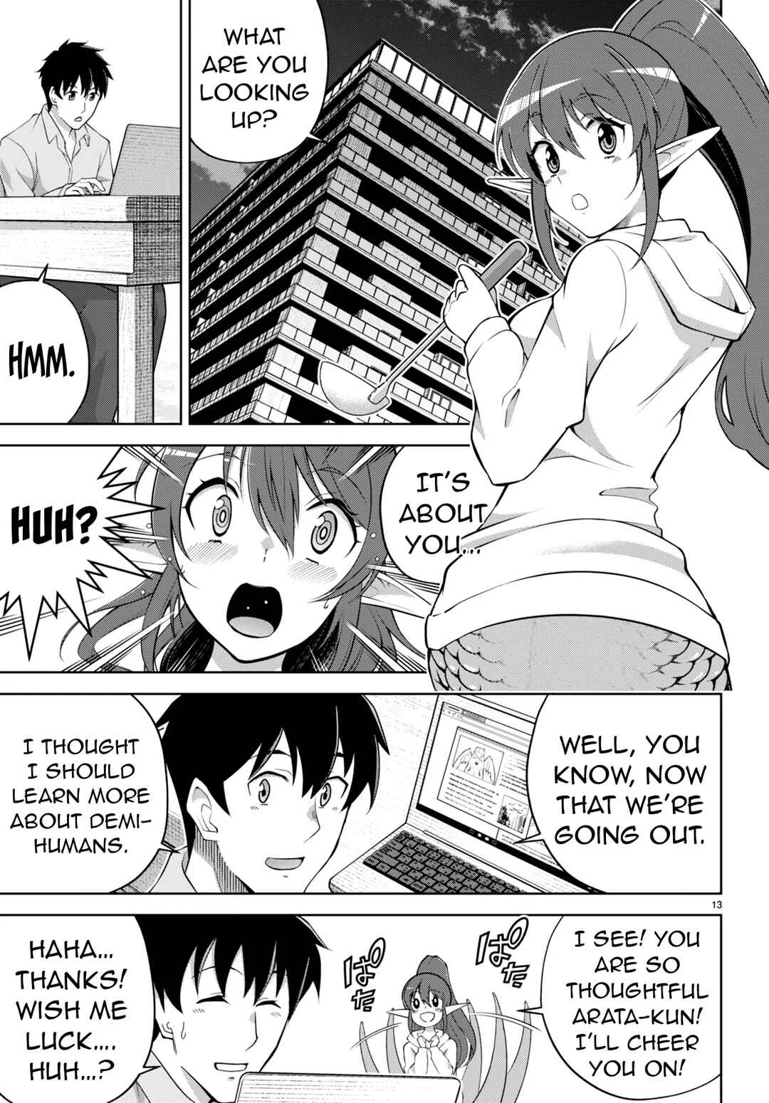 Shakaijin ga Kizuku Ajin Harem: Toudo 200% no Ecchi na Romcom wo Anata ni Chapter 5 - Page 12