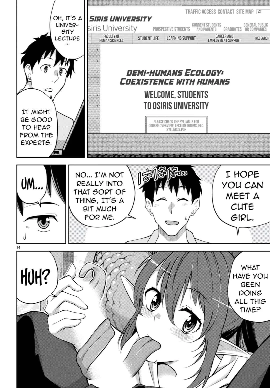 Shakaijin ga Kizuku Ajin Harem: Toudo 200% no Ecchi na Romcom wo Anata ni Chapter 5 - Page 13