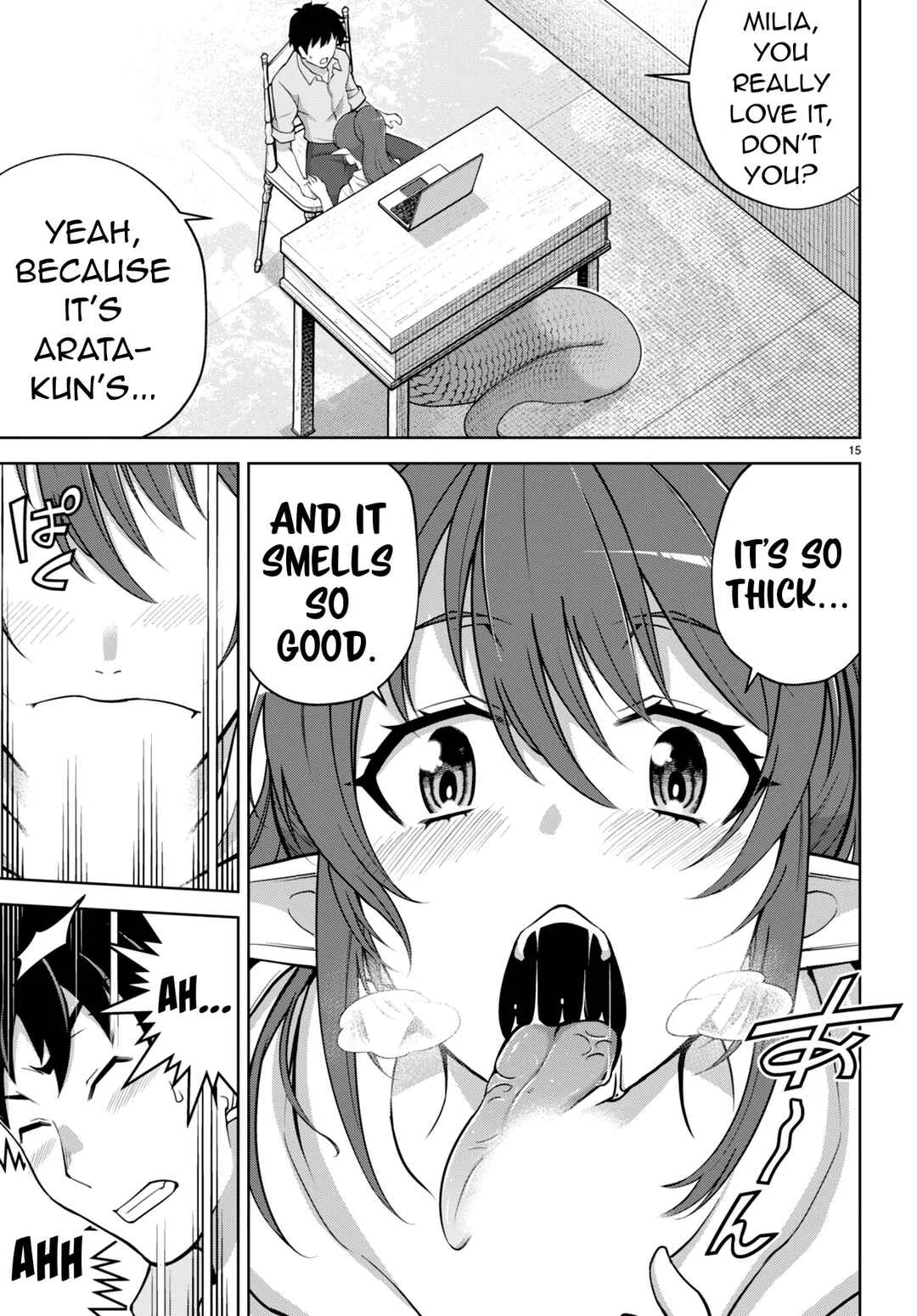Shakaijin ga Kizuku Ajin Harem: Toudo 200% no Ecchi na Romcom wo Anata ni Chapter 5 - Page 14